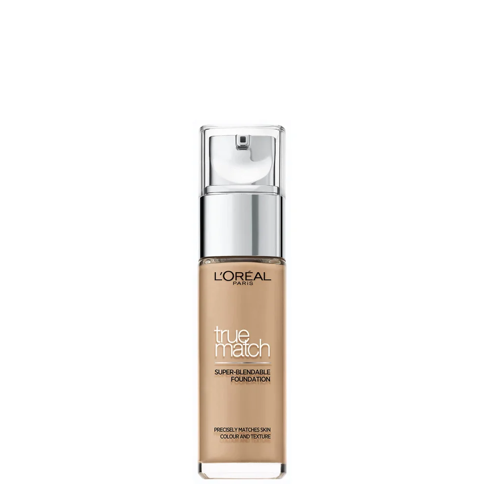 L'Oréal Paris True Match Liquid Foundation with SPF and Hyaluronic Acid 30ml (Various Shades) Image 1