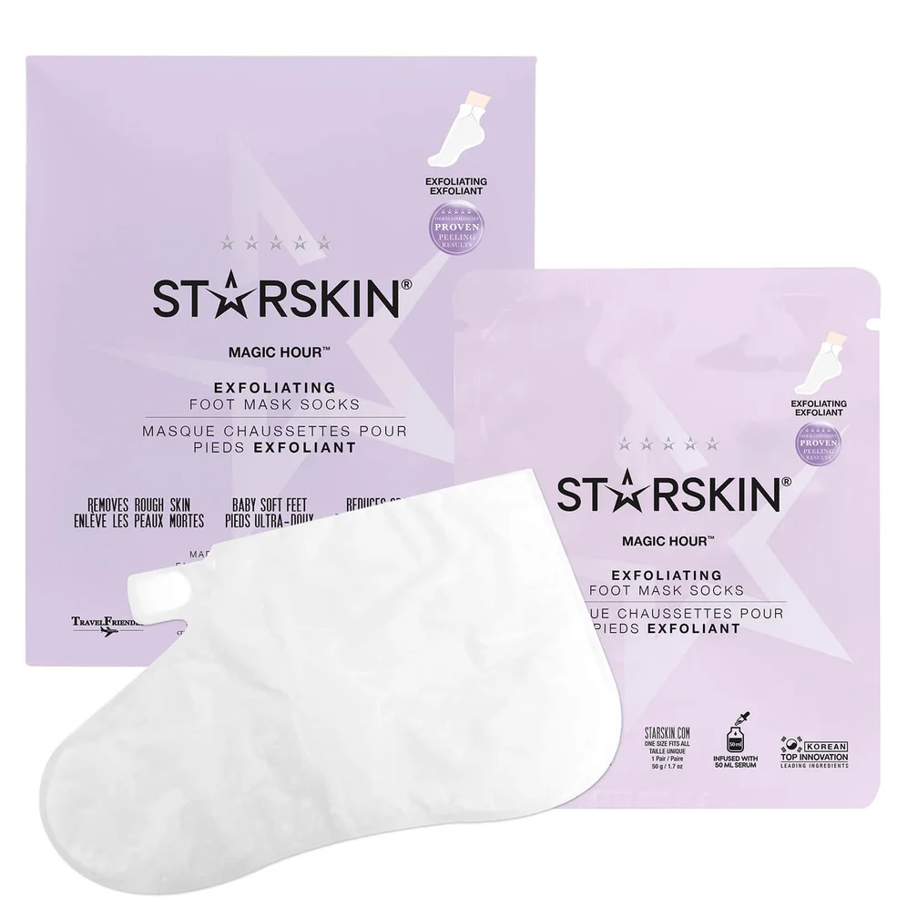 STARSKIN Magic Hour Exfoliating Foot Mask Image 1
