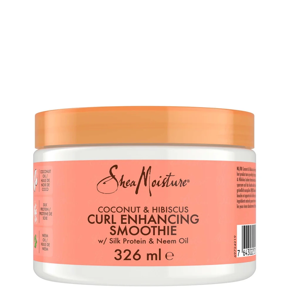 Shea Moisture Coconut & Hibiscus Curl Enhancing Smoothie 326ml Image 1