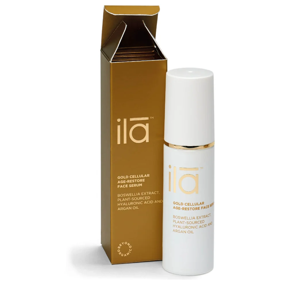 Ila-Spa Gold Cellular Age-Restore Face Serum 30ml Image 1