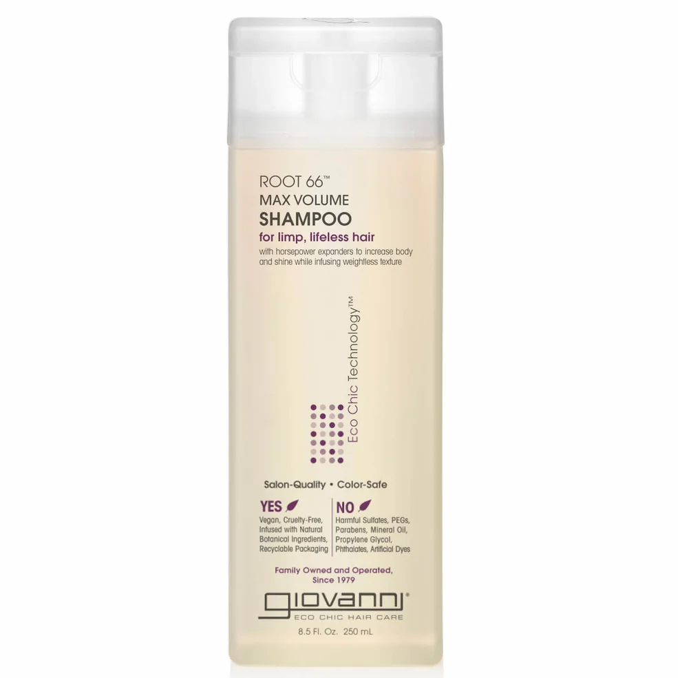 Giovanni Root 66 Max Volume Shampoo 250ml Image 1