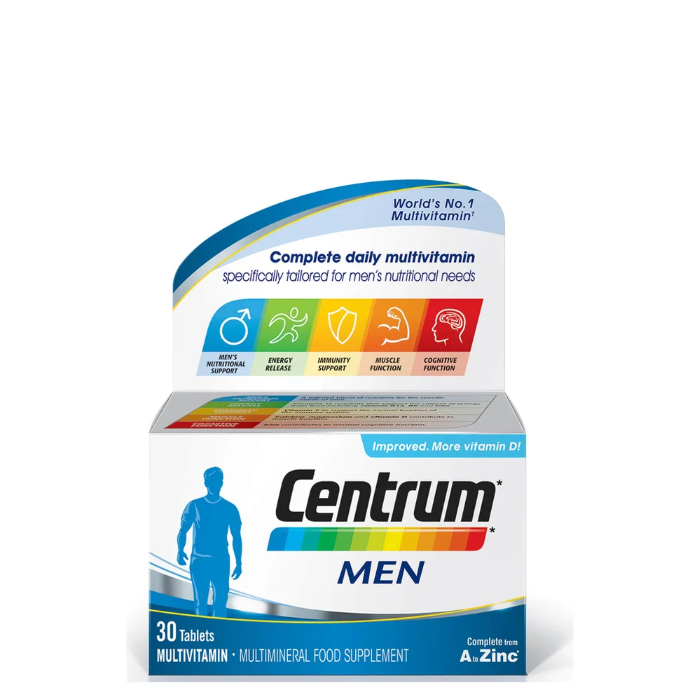 Centrum Men Multivitamin Tablets - (30 Tablets) Image 1