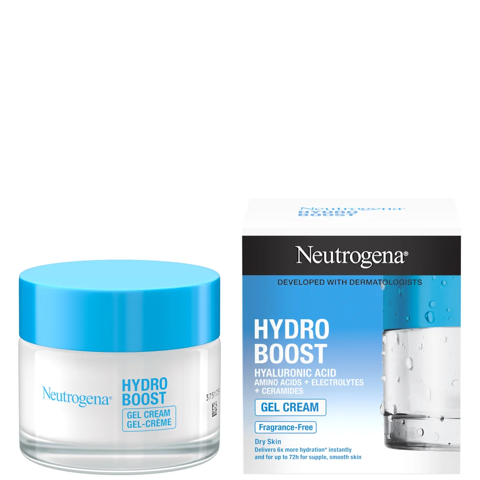 Neutrogena Hydro Boost Gel Cream Facial Moisturiser for Dry and Dehydrated Skin 50ml Image 1