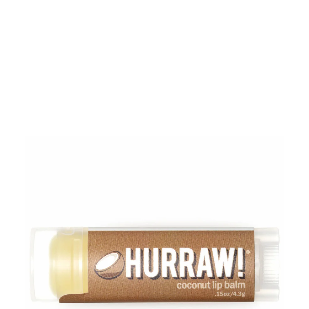 Hurraw! Coconut Lip Balm 4.3g Image 1