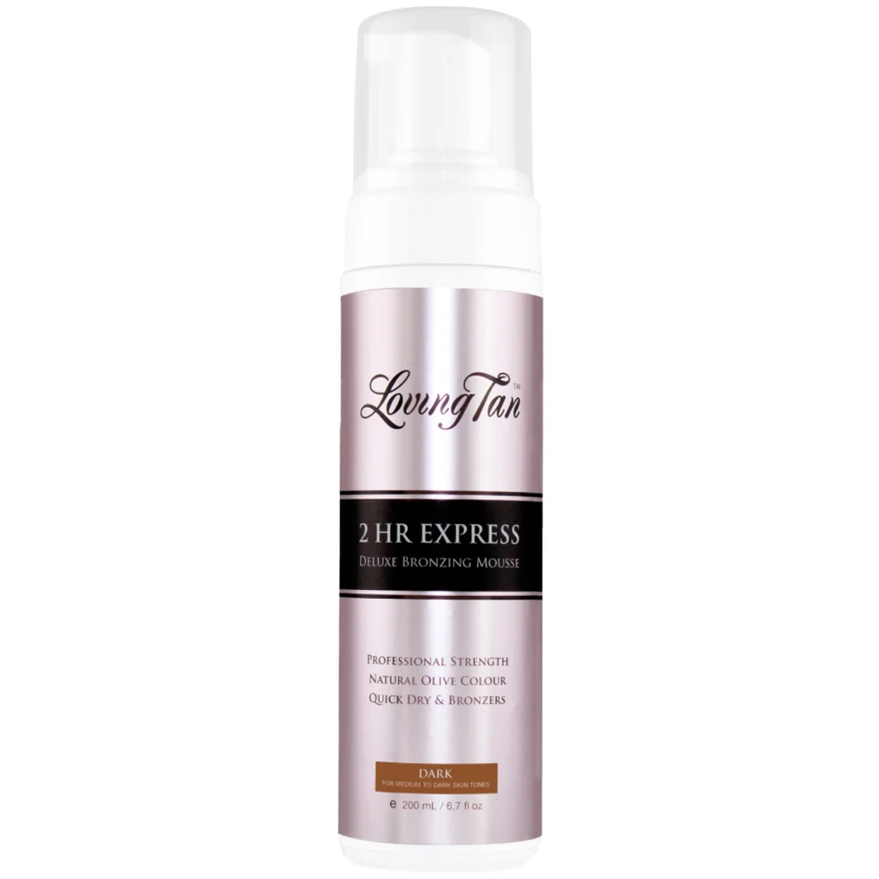 Loving Tan 2 HR Express Mousse 200ml - Dark Image 1