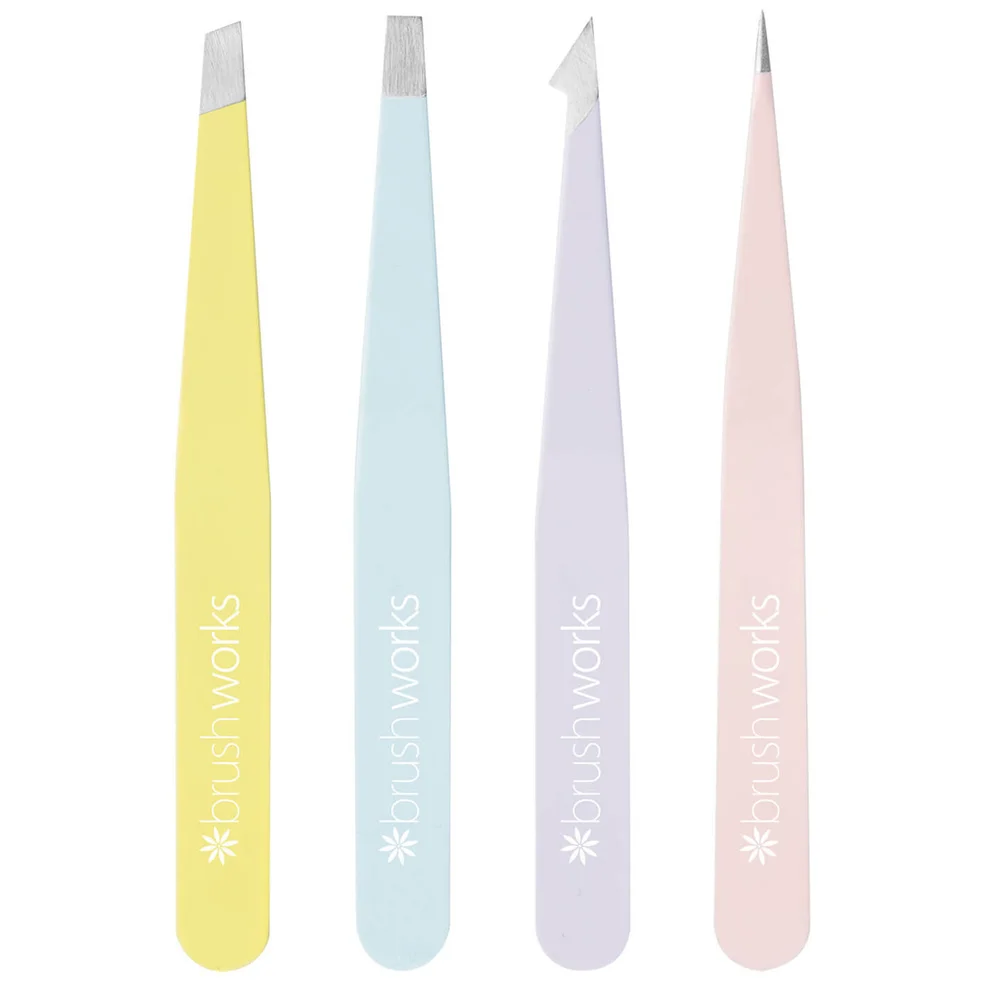 brushworks HD Combination Tweezer Set - Mixed Image 1