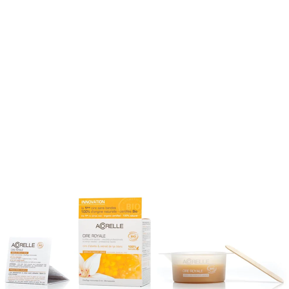 Acorelle Royal Wax Underarms, Bikini Line and Face Beeswax 100g Image 1