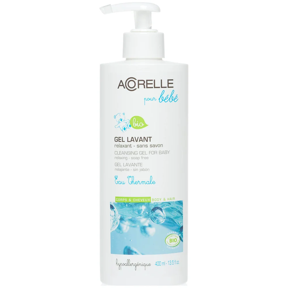 Acorelle Organic Baby Cleansing Gel 400ml Image 1