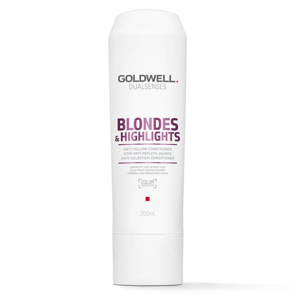 Goldwell Dualsenses Blonde and Highlights Anti-Yellow Conditioner 200ml Image 1