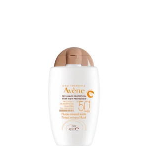 Avène Very High Protection Tinted Mineral Fluid SPF50+ Sun Cream for Intolerant Skin 40ml - undefined undefined