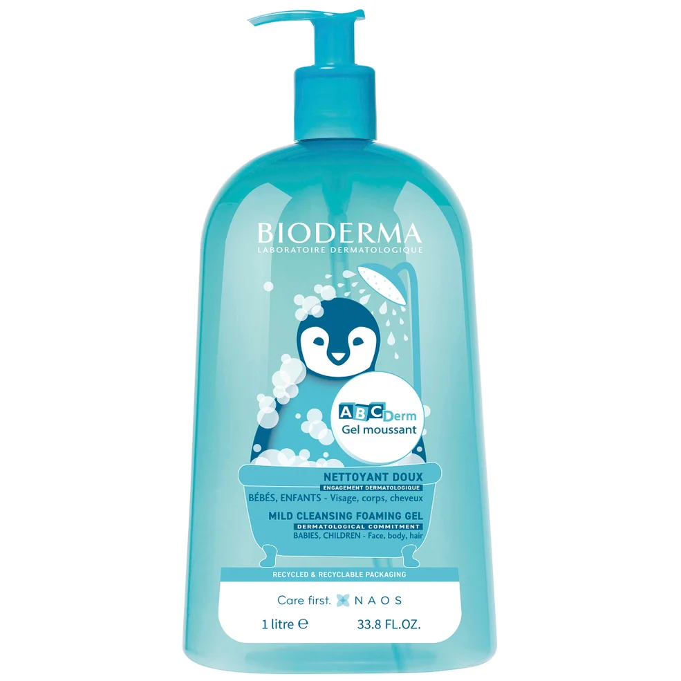 Bioderma ABCDerm Foaming Gel 1L Image 1