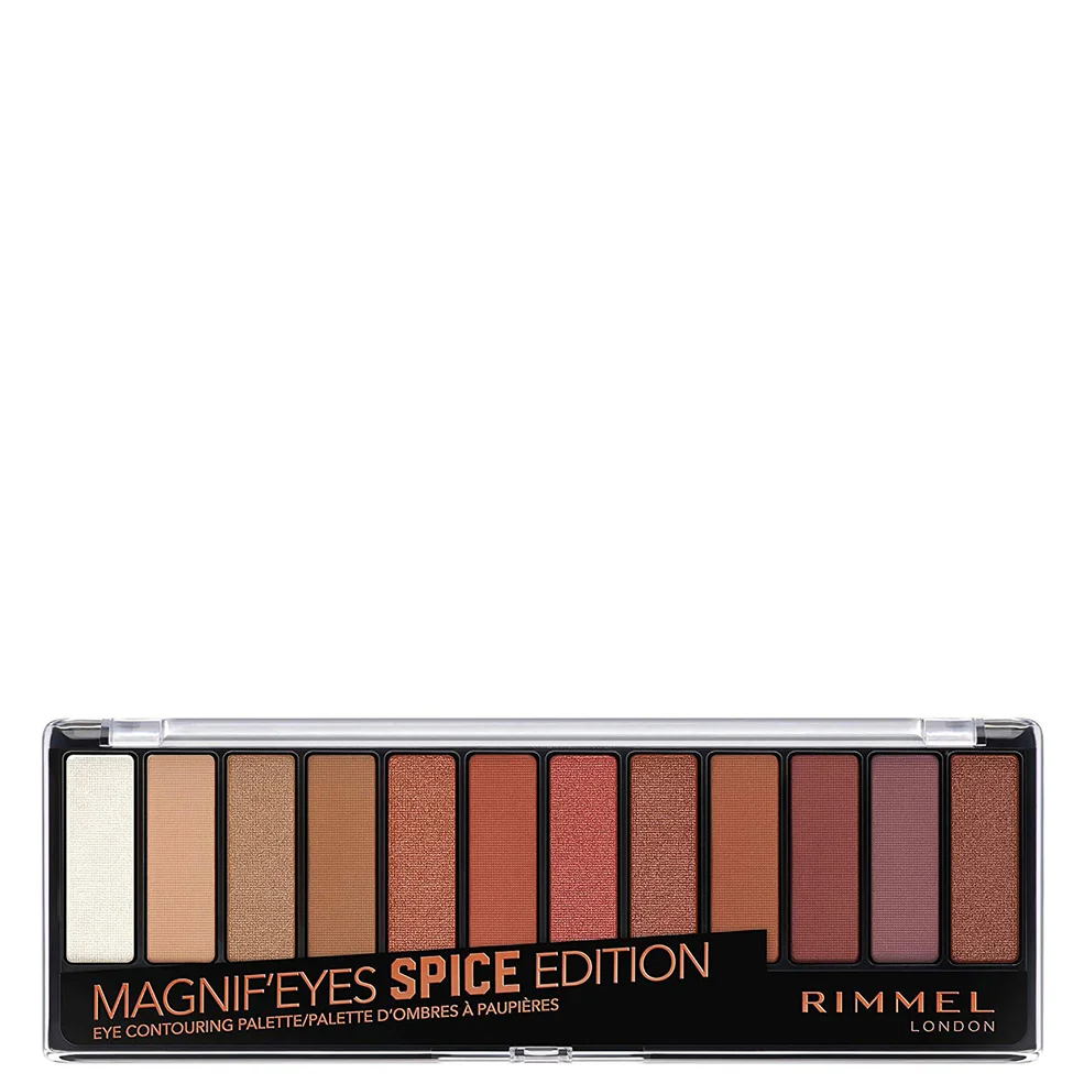 Rimmel London - Rimmel London Magnif'Eyes 12 Pan Eyeshadow Palette - #005 Spice Image 1