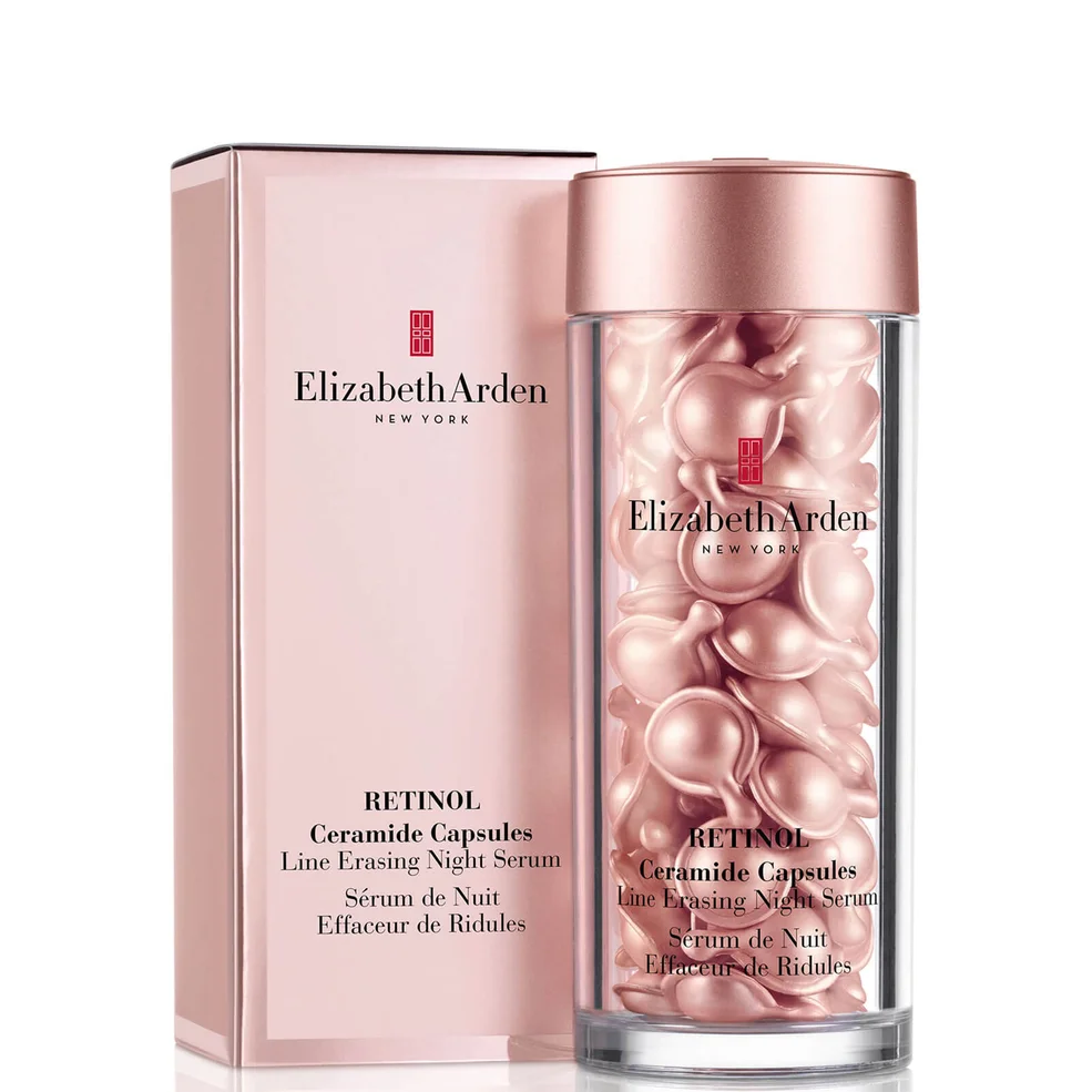 Elizabeth Arden Retinol Ceramide Capsules Line Erasing Night Serum - 60 Pieces (Sleeved Version) Image 1