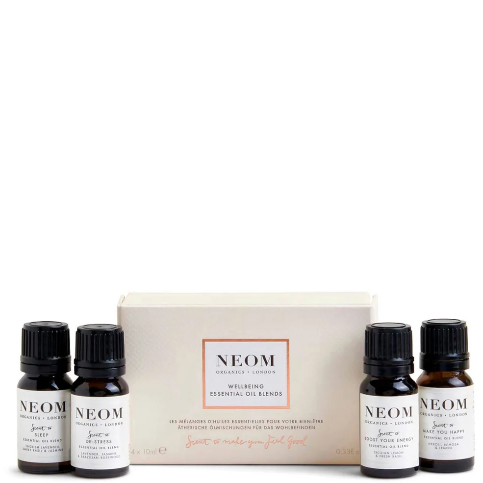 NEOM Essential Oil Blends 4 x 10ml Image 1