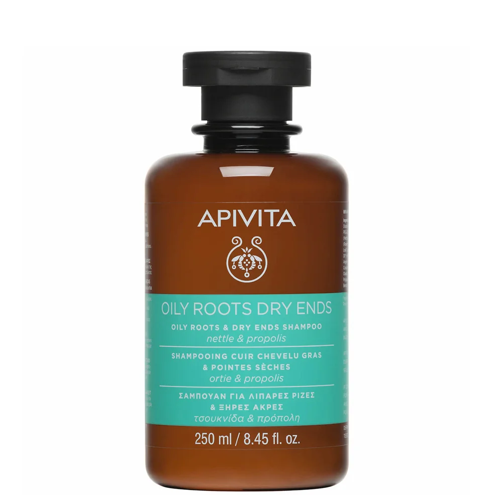 APIVITA Holistic Hair Care Oily Roots & Dry Ends Shampoo - Nettle & Propolis 250ml Image 1