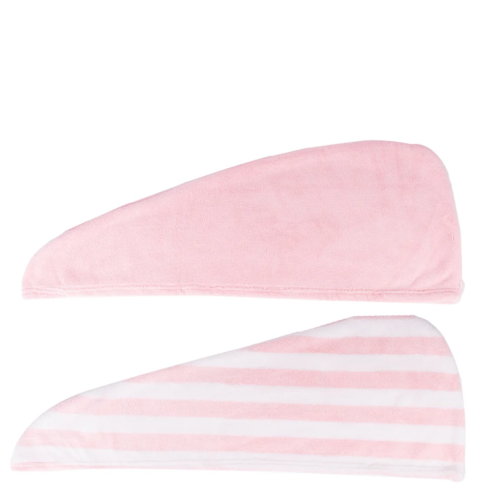 brushworks Microfibre Hair Wrap Duo Image 1