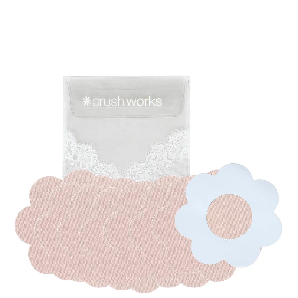 brushworks Satin Petal Nipple Covers Image 1