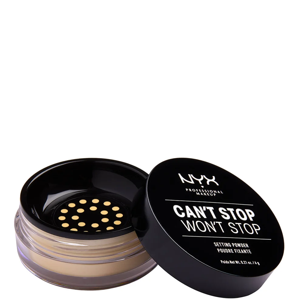 NYX Professional Makeup Can't Stop Won't Stop Setting Powder (Various Shades) Image 1