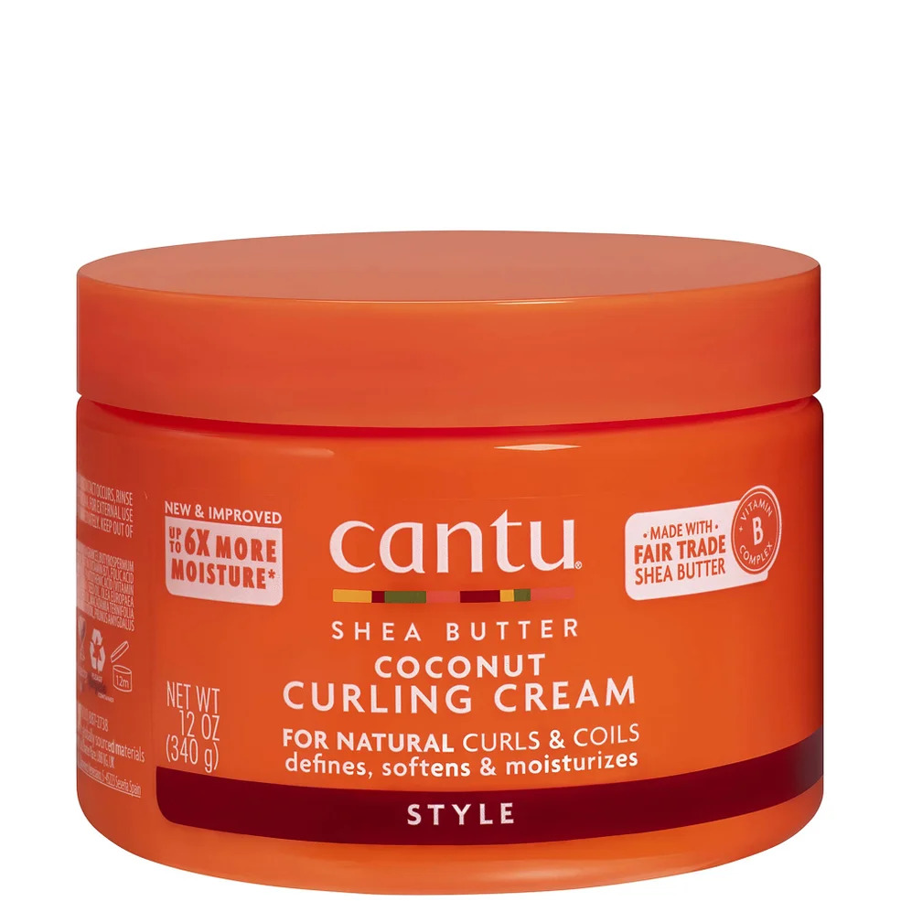 Cantu Shea Butter for Natural Hair Coconut Curling Cream 340 g Image 1