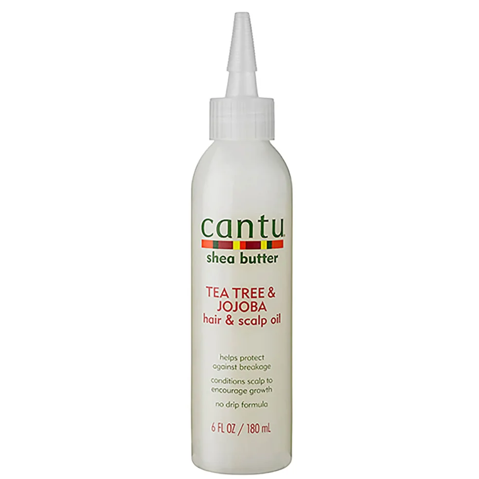 Cantu Shea Butter Tea Tree & Jojoba Hair & Scalp Oil 180ml Image 1