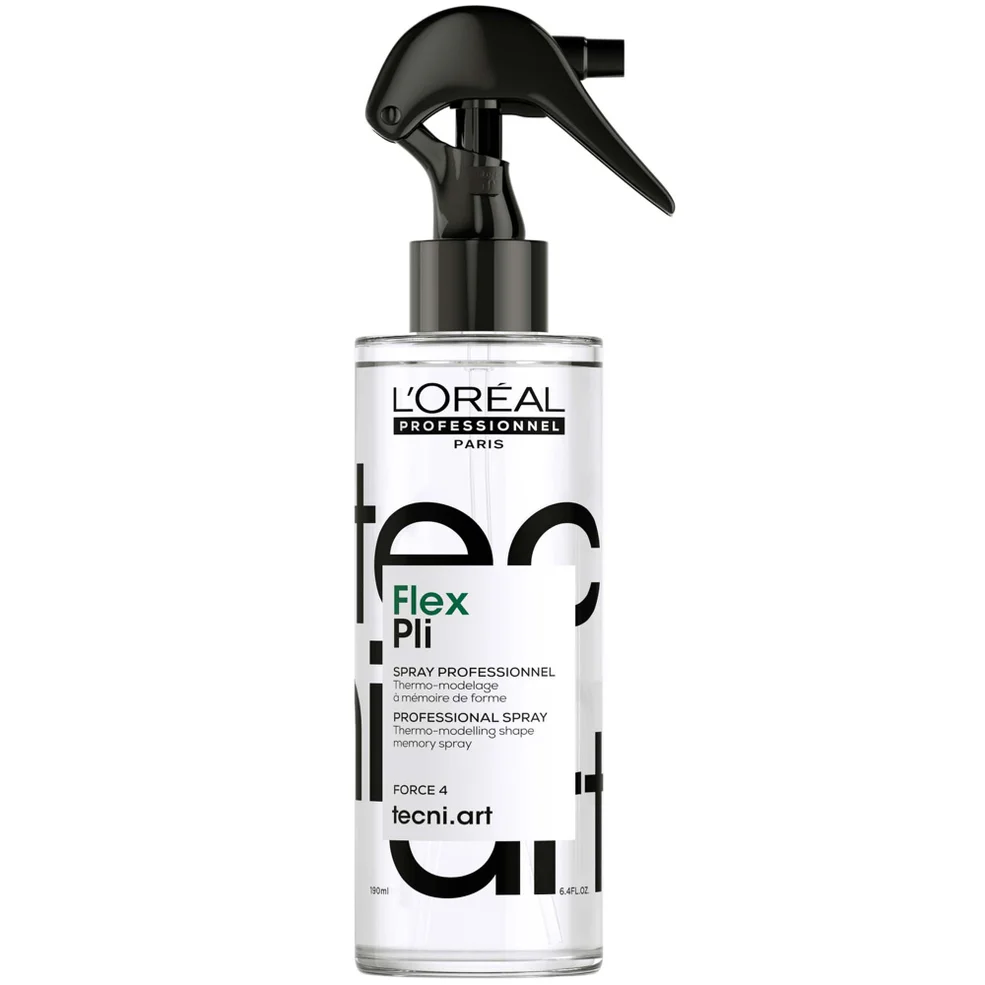 L'Oréal Professionnel Tecni.ART Flex Pli Thermo Modelling, Volumising Hair Styling Spray 190ml Image 1