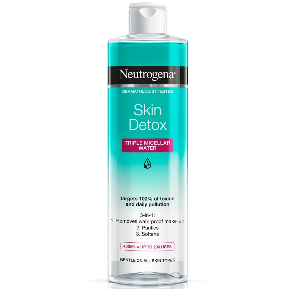 Neutrogena Skin Detox Triple Micellar Water 400ml Image 1