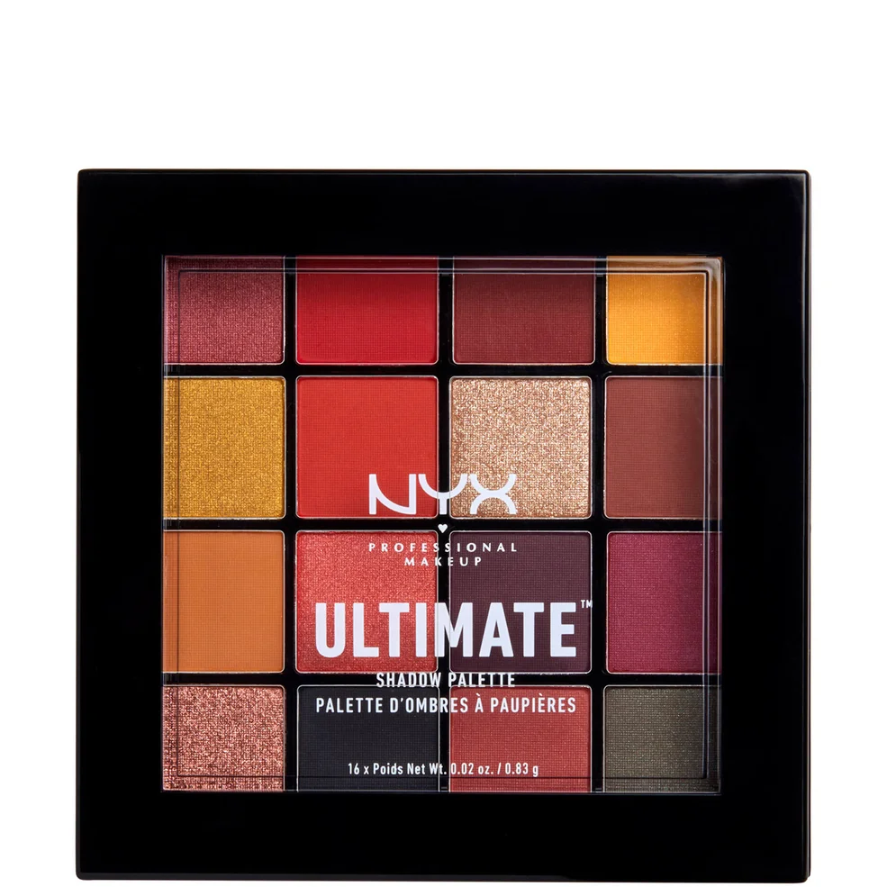 NYX Professional Makeup Ultimate Eyeshadow Palette - Phoenix 16 x 0.83g Image 1