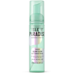 Isle of Paradise Glow Clear Self-Tanning Mousse - Medium 200ml - undefined undefined