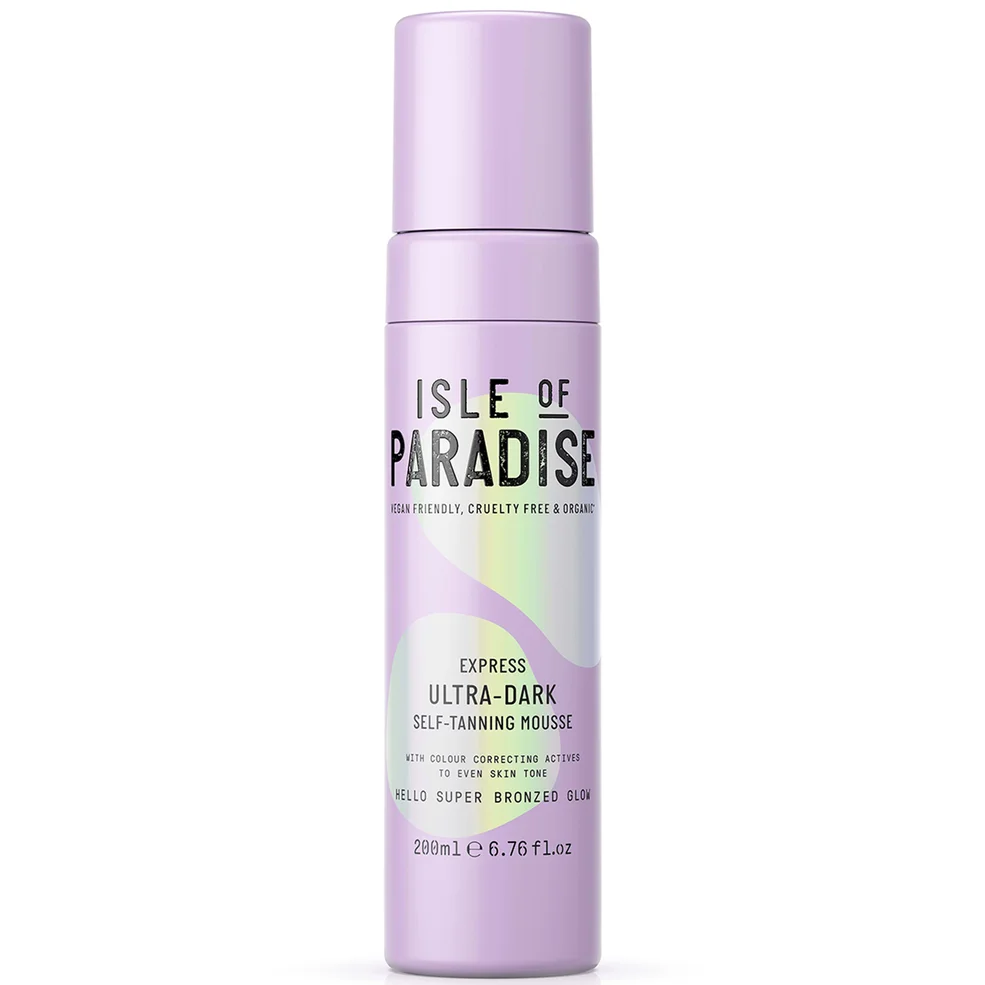 Isle of Paradise Express Self-Tanning Mousse - Ultra-Dark 200ml Image 1