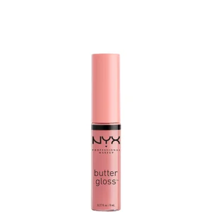 NYX Professional Makeup Butter Gloss (Various Shades) - Shade Crème Brulee - Natural Pink