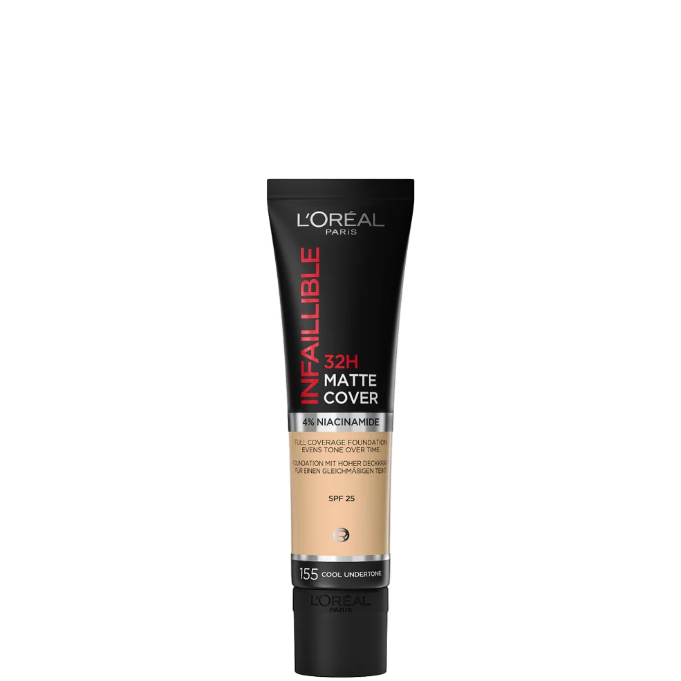 L'Oréal Paris Infallible 32hr Matte Cover Foundation 30ml (Various Shades) Image 1