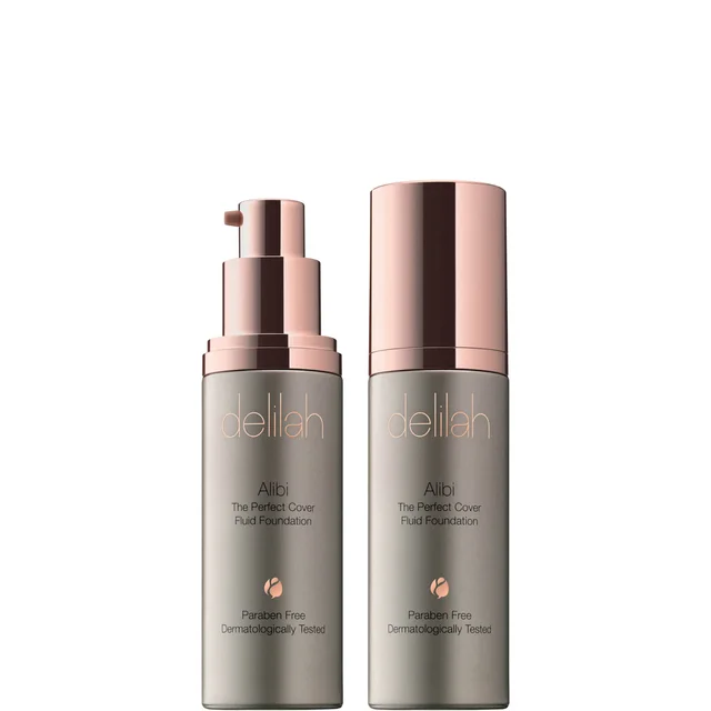 delilah Alibi Fluid Foundation (Various Shades)