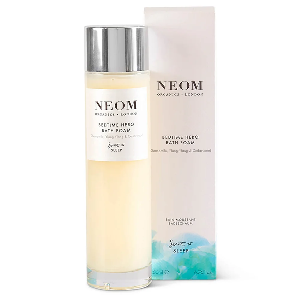NEOM Organics London Bedtime Hero Bath Foam 200ml Image 1