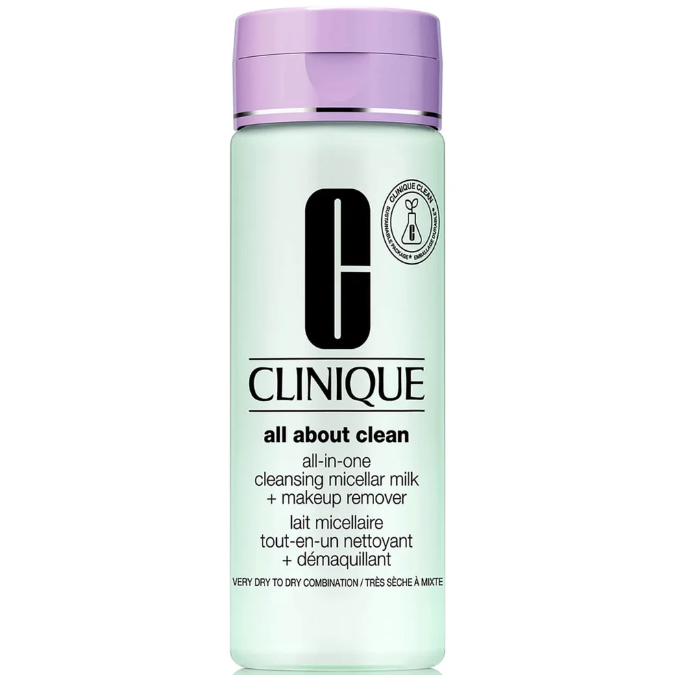 Clinique All in One Cleansing Micellar Milk for Dry/Combination Skin 200ml Image 1