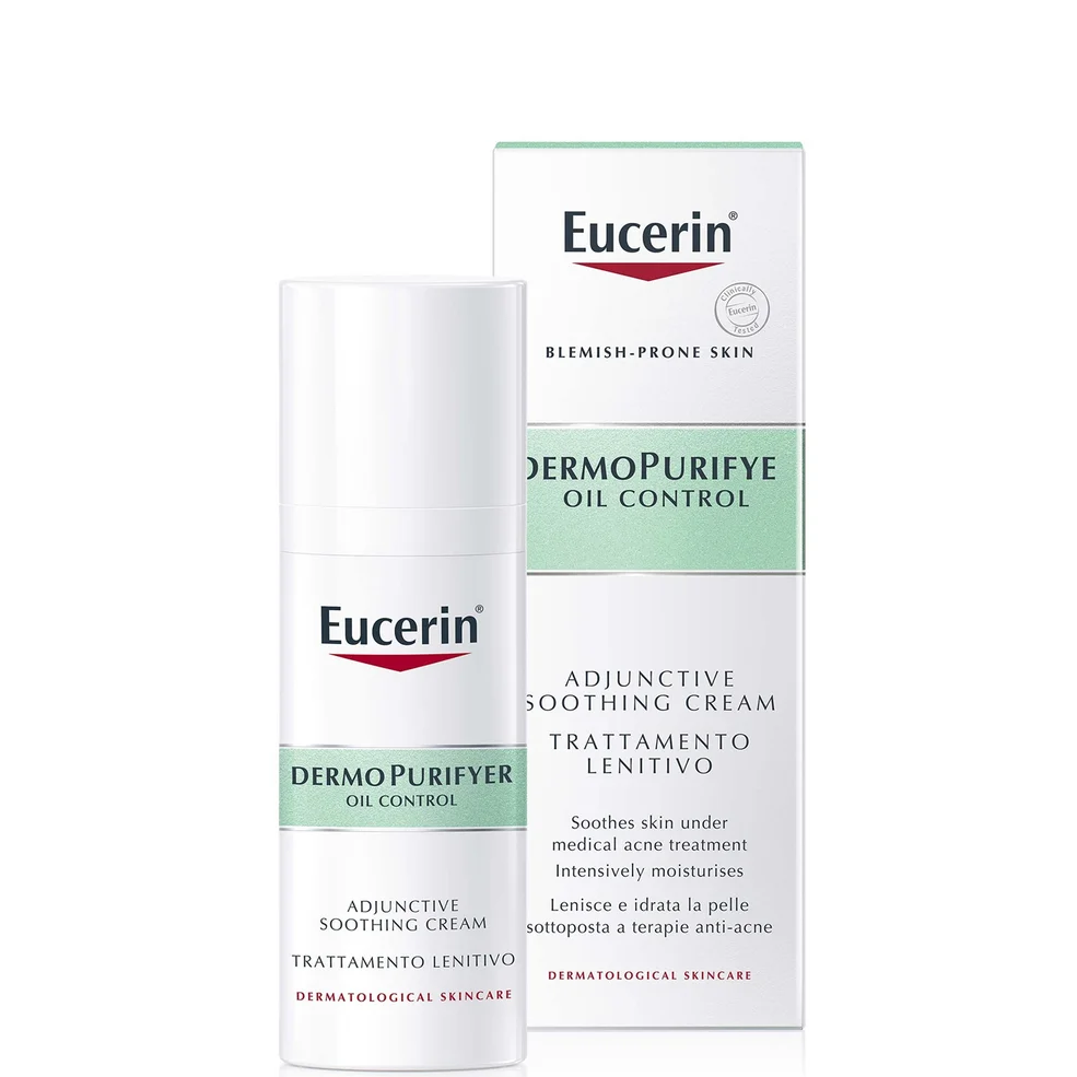 Eucerin DermoPurifyer Adjunctive Soothing Cream 50ml Image 1