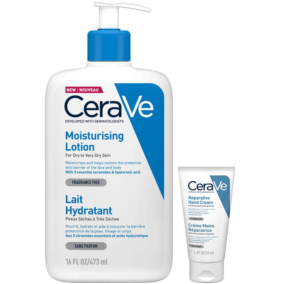 CeraVe Large Moisturising Lotion Duo Image 1