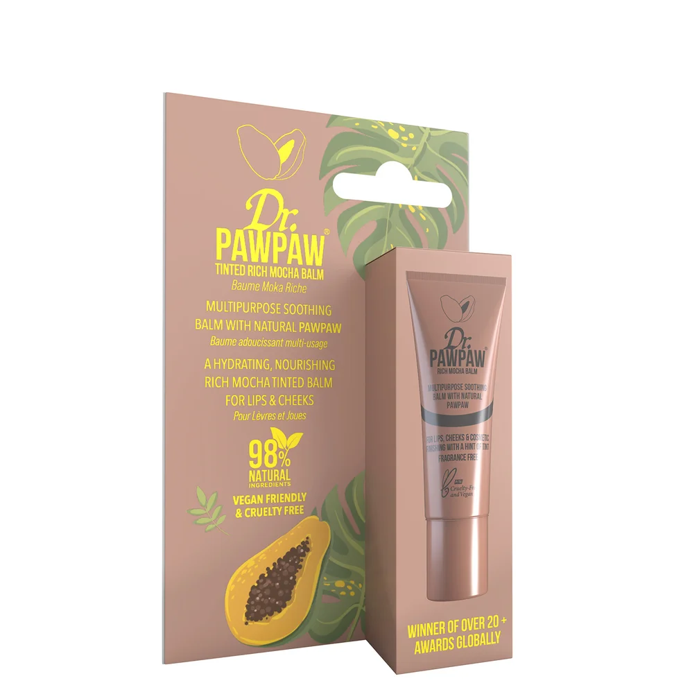 Dr. PAWPAW Multipurpose Tinted Rich Mocha Balm 10ml Image 1