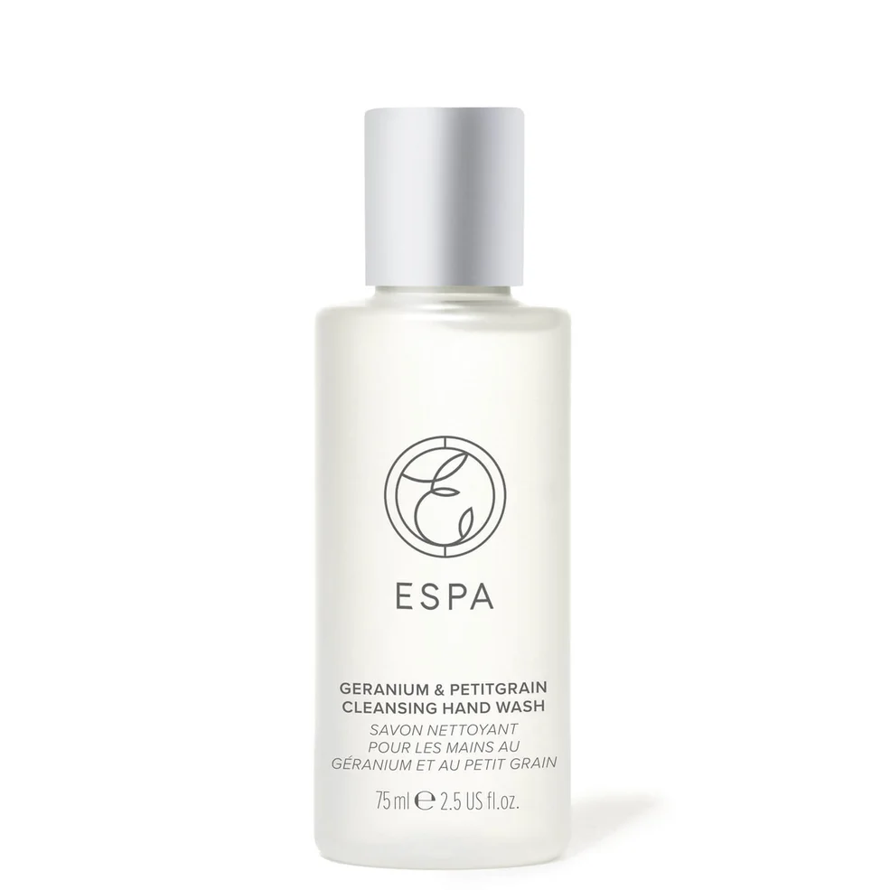 ESPA Essentials Geranium and Petitgrain Hand Wash 75ml (Travel) Image 1