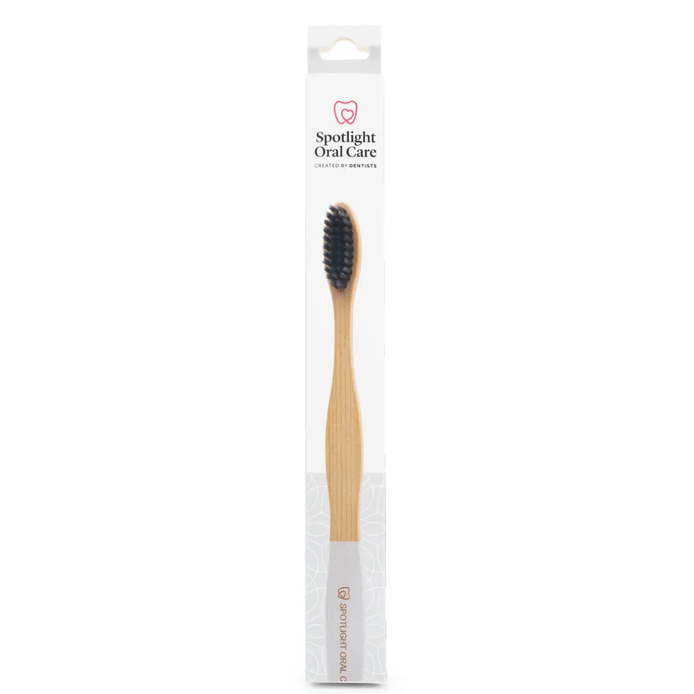 Spotlight Oral Care Bamboo Toothbrush - White Image 1