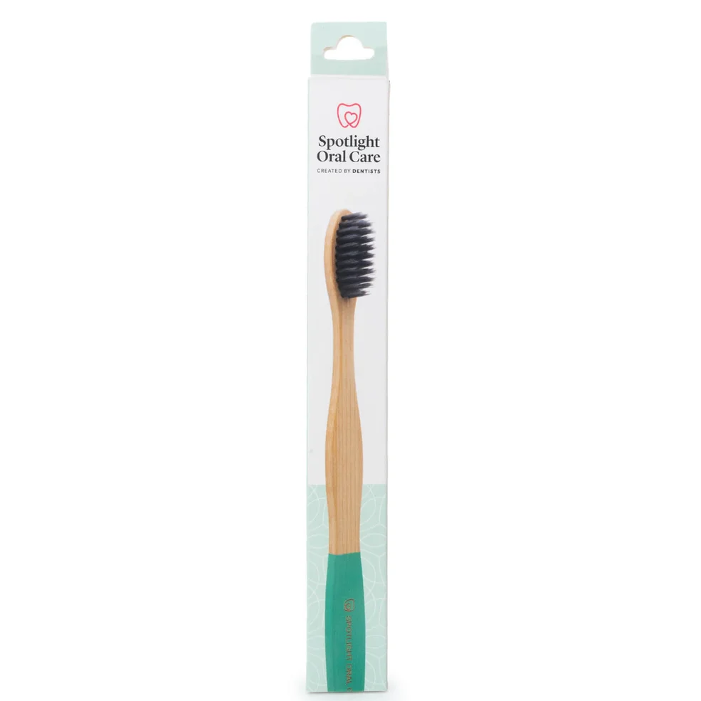 Spotlight Oral Care Bamboo Toothbrush - Teal Image 1
