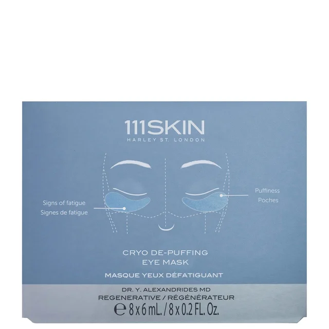 111SKIN Cryo De-Puffing Eye Mask (Pack of 8)