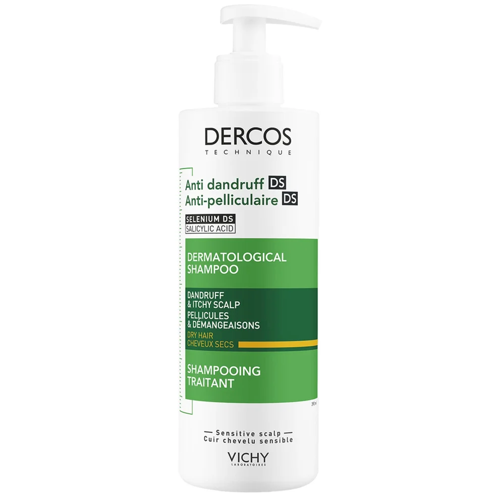 VICHY Dercos Anti-Dandruff Shampoo for Dry Hair 390ml Image 1