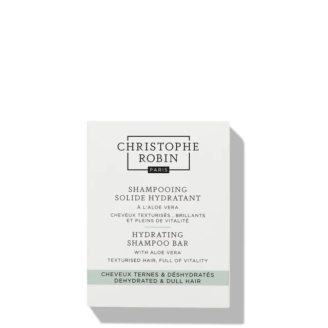 Christophe Robin Hydrating Shampoo Bar with Aloe Vera 100ml