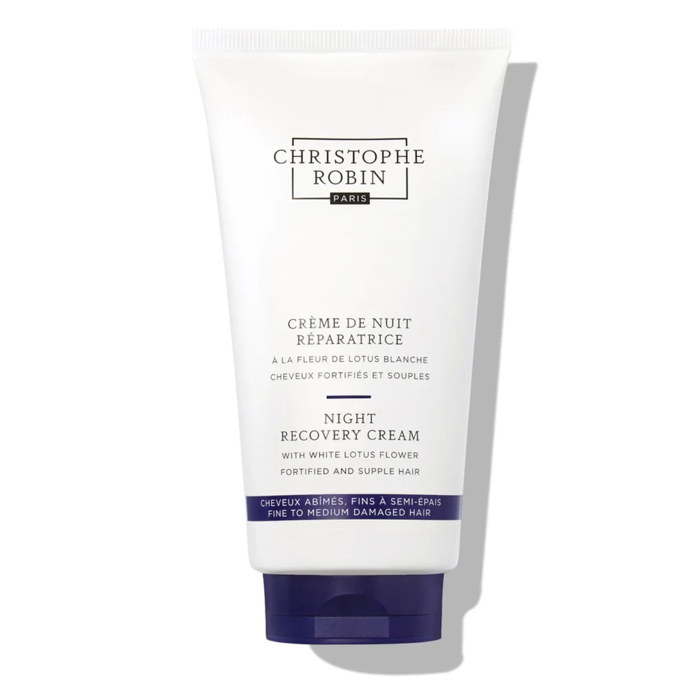 Christophe Robin Night Recovery Cream with White Lotus Flower 150ml Image 1