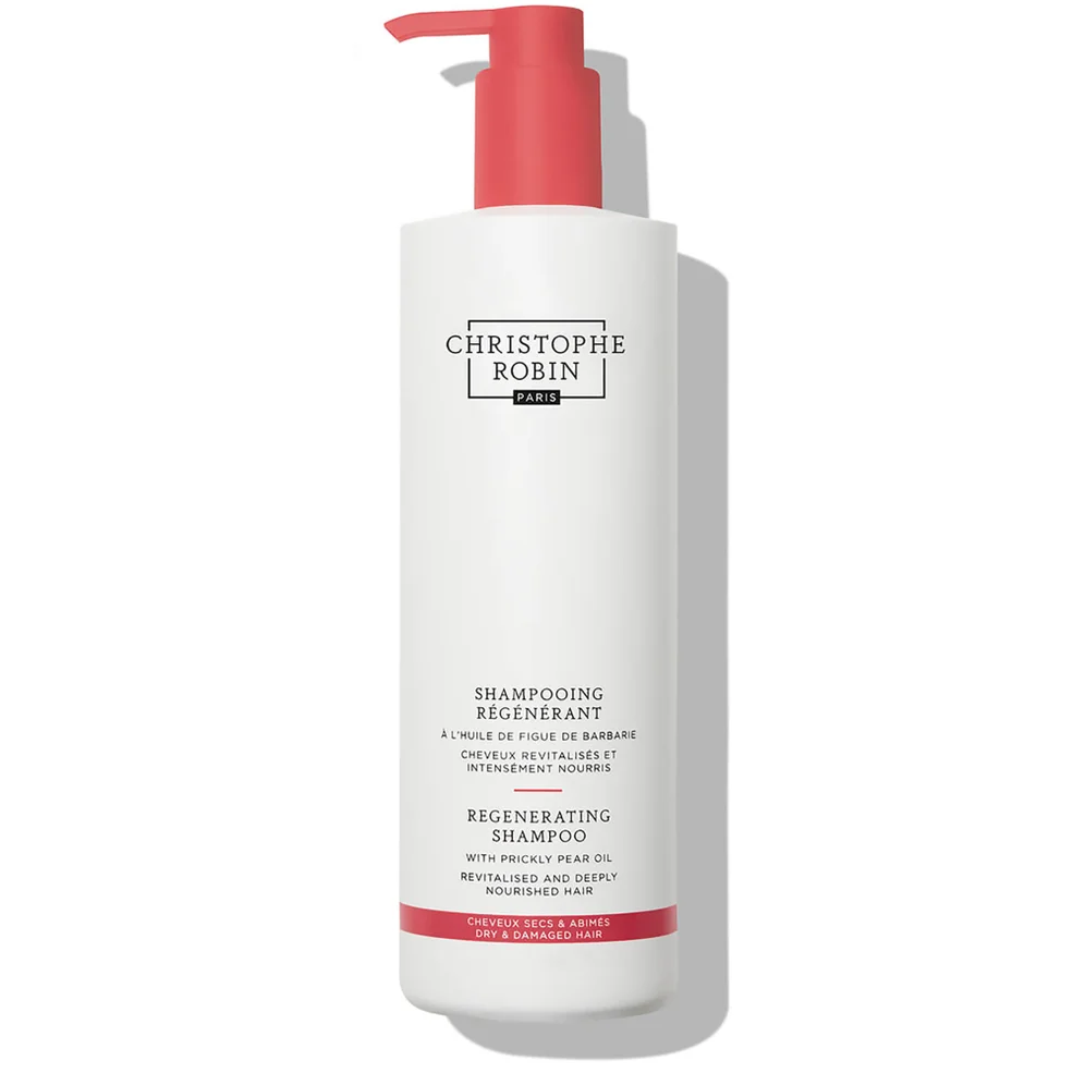 Christophe Robin Regenerating Shampoo with Prickly Pear Oil 500ml Image 1