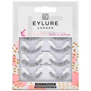 Eylure False Lashes C-Lash Natural's Multipack 4s - undefined undefined