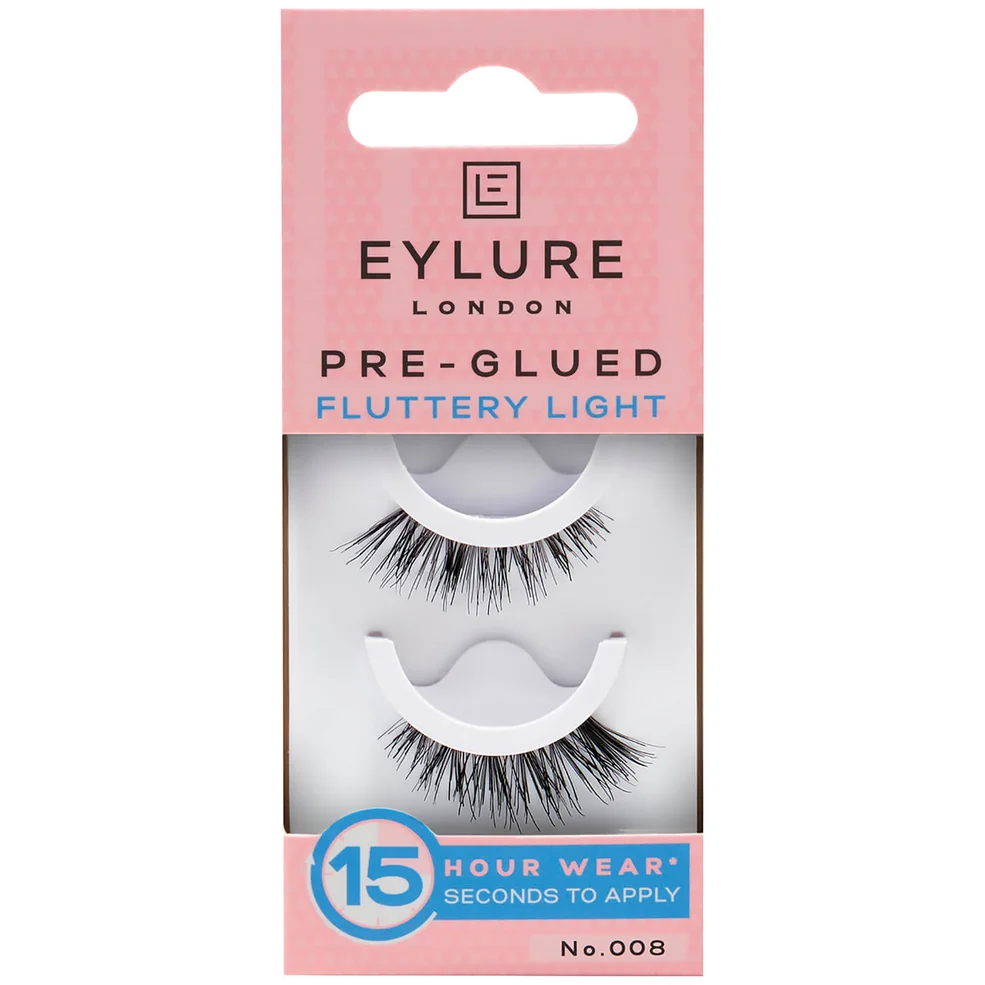 Eylure Pre-Glued Fluttery Light 008 Lash Image 1