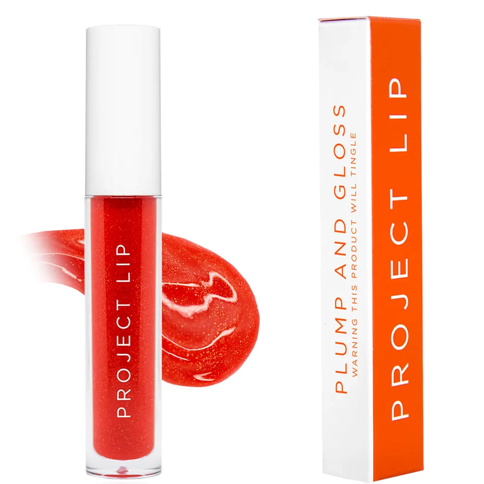 Project Lip XL Plump and Collagen Lip Gloss - Flame Image 1