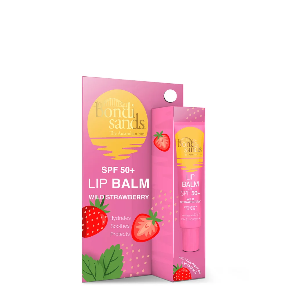 Bondi Sands SPF50+ Strawberry Lip Balm 10g Image 1