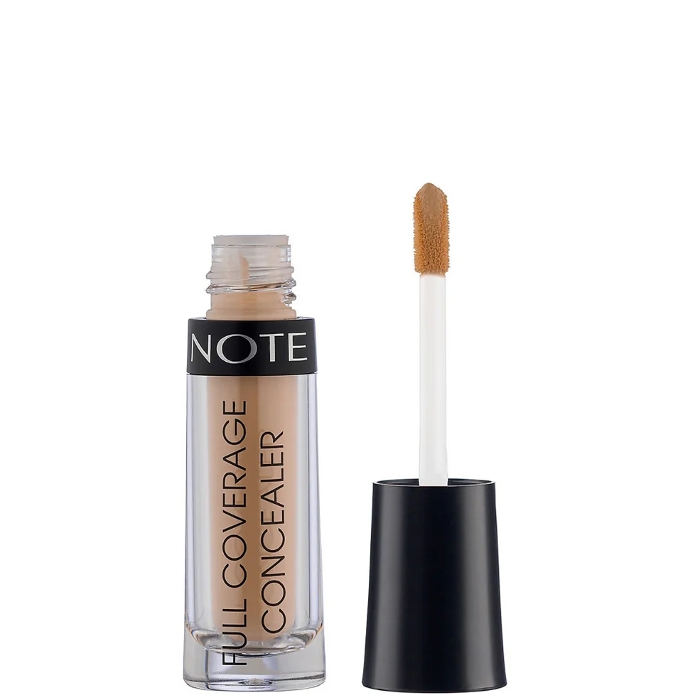 Note Cosmetics Full Coverage Liquid Concealer 2.3ml (Various Shades) Image 1